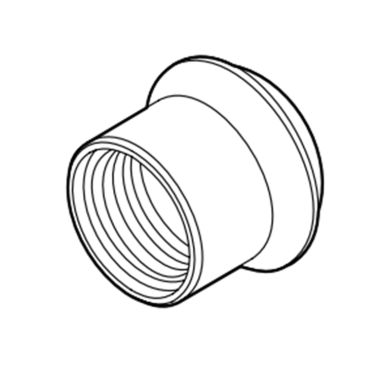 Click here to see Brizo RP90253SL Brizo RP90253SL Diverter Trim Nut - Luxe Steel