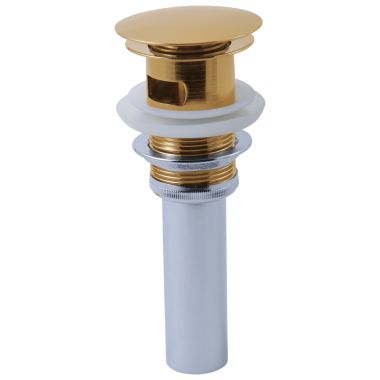 Click here to see Brizo RP72414PG Brizo RP72414PG Push Button Pop-Up With Overflow, Polished Gold