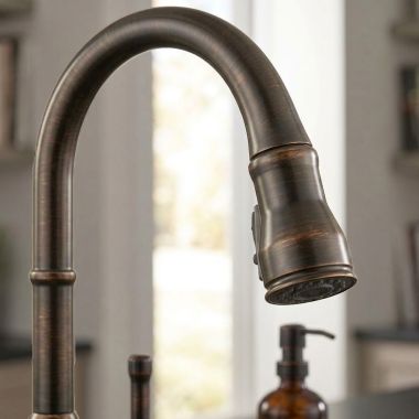 Click here to see  RP100833RB Delta Broderick Sprayer Assembly for the Broderick 9190 and 9190T Kitchen Faucet, ShieldSpray, Venetian Bronze - RP100833RB