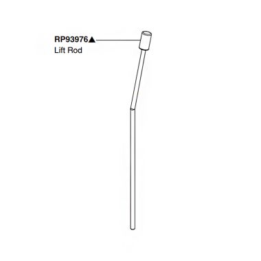 Click here to see Peerless RP93976OB Peerless APEX Oil-Rubbed Bronze Lift Rod - RP93976OB
