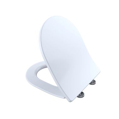 Click here to see TOTO USA INC SS247R#01 TOTO Slim D-Shape SoftClose Seat, Cotton White - SS247R#01