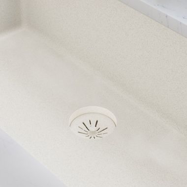 Click here to see Elkay LKPDQSPA Elkay Quartz Perfect Drain Parchment 3-1/2in Removable Polymer Basket Strainer and Rubber Stopper - LKPDQSPA