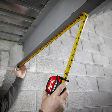 Click here to see Milwaukee 48-22-0335 Milwaukee 35' Compact Wide Blade Magnetic Tape Measure with Up to 15' of Reach - 48-22-0335 