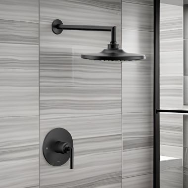 Click here to see Moen UTS32002BL Moen Arris M-Core 3-Series Single-Handle Shower Faucet with 10