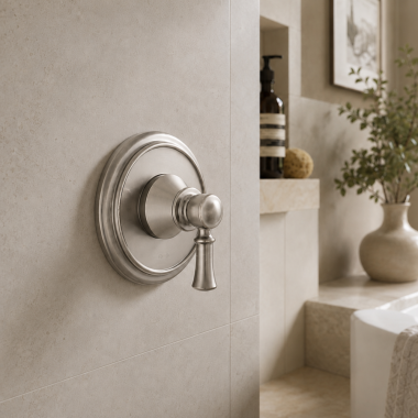 Click here to see  UT2031BN Moen Dartmoor M-CORE Transfer Valve Trim, Brushed Nickel - UT2031BN