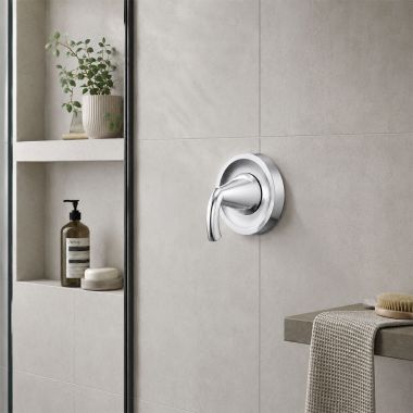 Click here to see  UT2721 Moen Glyde M-CORE Transfer Valve Trim, Lever Handle, Polished Chrome - UT2721