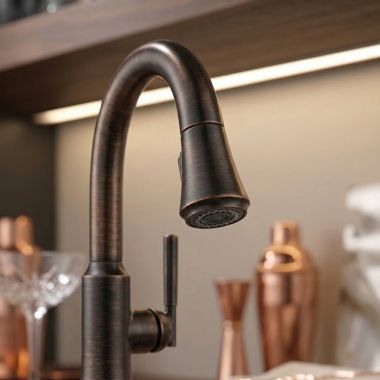 Click here to see  RP101294RB Delta RP101294RB Coranto Kitchen Faucet Sprayer Assembly - Venetian Bronze