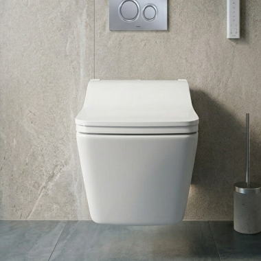 Click here to see Toto SW4549AT60#01 TOTO SP WASHLET+ Square Bidet Seat, Cotton White - SW4549AT60#01 