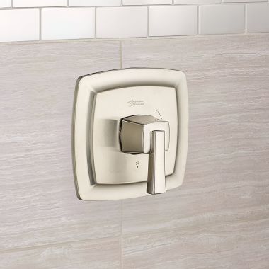 Click here to see American Standard TU353500.295 American Standard Townsend Single-Handle Pressure Balance Valve Trim, Lever Handle, Brushed Nickel - TU353500.295