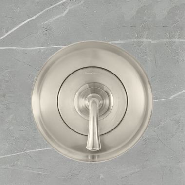 Click here to see American Standard TU106500.295 American Standard Patience 7in Round Brushed Nickel Valve Only Trim, ADA-Compliant - TU106500.295
