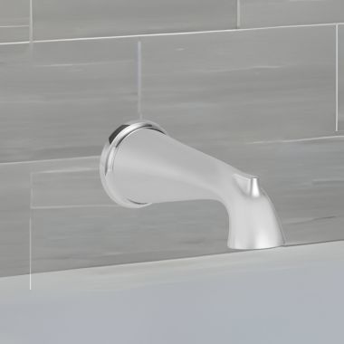 Click here to see American Standard 8888106.002 American Standard Delancey 8” Non-Diverter Tub Spout, 1/2