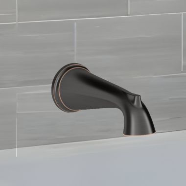 Click here to see American Standard 8888106.278 American Standard Delancey 8” Non-Diverter Tub Spout, 1/2