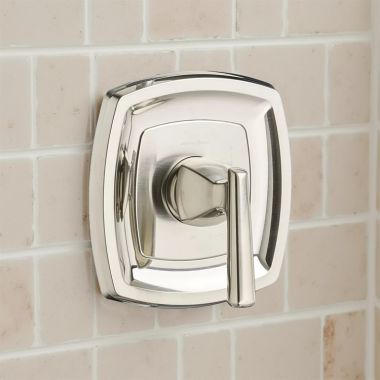 Click here to see American Standard TU018500.295 American Standard Edgemere Single-Handle Pressure Balance Valve Trim, Lever Handle, Brushec Nickel - TU018500.295