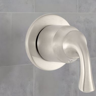 Click here to see American Standard T106430.295 American Standard Patience 2-3/16in Brushed Nickel Single-Handle Diverter Valve Trim Only Kit, 2-3 Way Diverter, Less Valve - T106430.295