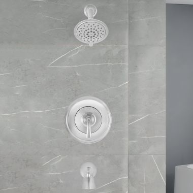 Click here to see American Standard TU106502.002 American Standard Patience 3-Function Polished Chrome Tub/Shower Trim Kit, 2.5 GPM - TU106502.002