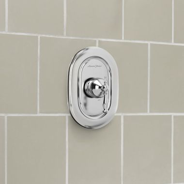 Click here to see American Standard TU440500.002 American Standard Quentin Polished Chrome Pressure Balance Valve Only Trim, Double Ceramic Pressure Balance Cartridge, Lever Handle - TU440500.002