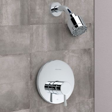 Click here to see American Standard TU064501.002 American Standard Serin 3-Function Shower Faucet with Pressure Balance Cartridge, Metal Lever Handle, Trim Only, 2.5 GPM, Polished Chrome - TU064501.002