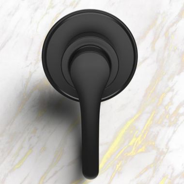 Click here to see American Standard T105430.243 American Standard Studio S Single Handle Diverter Valve Trim, Two and Three Way, ADA, Matte Black - T105430.243