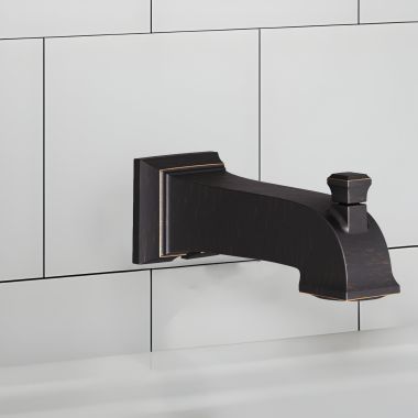 Click here to see American Standard 8888108.278 American Standard Town Square S Legacy Bronze 6in IPS Diverter Tub Spout, Wall-Mount Installation,  Metal Construction - 8888108.278