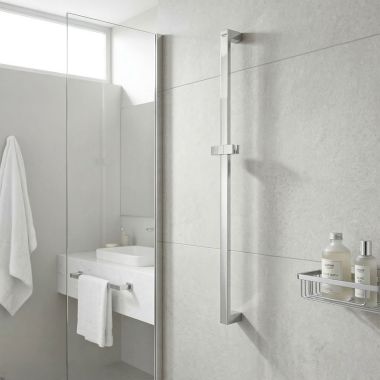 Click here to see  27841000 GROHE EUPHORIA CUBE 36” Shower Slide Bar, Starlight Chrome - 27841000 