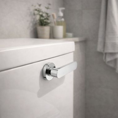 Click here to see Grohe 49143000 GROHE Essence RH Trip Lever, Chrome - 49143000