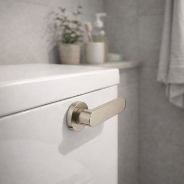 Click here to see Grohe 49143EN0 GROHE Essence RH Trip Lever, Brushed Nickel - 49143EN0