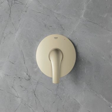 Click here to see Grohe 14462EN0 GROHE Eurosmart Single Lever Handle Pressure Balance Trim with Cartridge, Brushed Nickel - 14462EN0