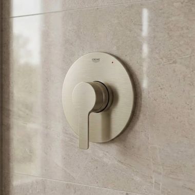 Click here to see Grohe 29330EN0 GROHE LINEARE Pressure Balance Trim with Cartridge, Brushed Nickel - 29330EN0