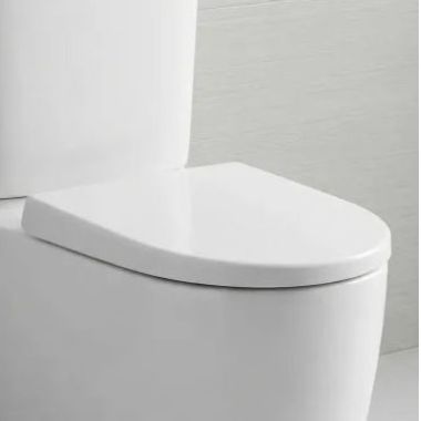 Click here to see Grohe 39737000 GROHE Essence Elongated Toilet Seat, Alpine White, Plastic - 39737000