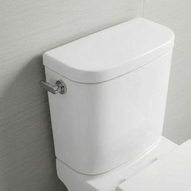 Click here to see Grohe 39679000 GROHE Essence 1.28 GPF Left-Hand Toilet Tank Only, Alpine White - 39679000