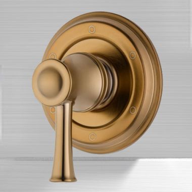 Click here to see Brizo T60905-BZ Brizo Baliza Single-Handle 6-Function Diverter Valve Trim, Lever Handle, Brilliance Brushed Bronze - T60905-BZ