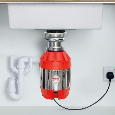 Click here to see Franke FWDJ75B Franke Food Waste Disposer, Bio Shield, Sound Insulated, Batch Feed, 3/4 HP, 2700 RPM, 120V - FWDJ75B (134.0481.769)
