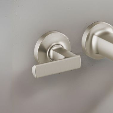 Click here to see Brizo HL70406-NK Brizo Kintsu Tub Filler Lever Handles, Brilliance Luxe Nickel - HL70406-NK