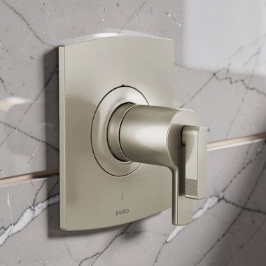 Click here to see  HL6006-NK Brizo Kintsu Lever Handle Kit for Thermostatic Valve Only Trim, ADA, Brilliance Luxe Nickel - HL6006-NK