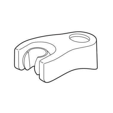 Click here to see Brizo RP49646PC Brizo RP49646PC RSVP Polished Chrome Handshower Slide Mechanism