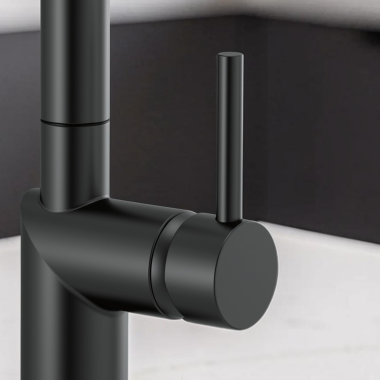 Click here to see  HLK175-BL Brizo Odin Metal Lever Handle Kit for 63965LF-LHP and 63075LF-LHP, ADA-Compliant, Matte Black - HLK175-BL