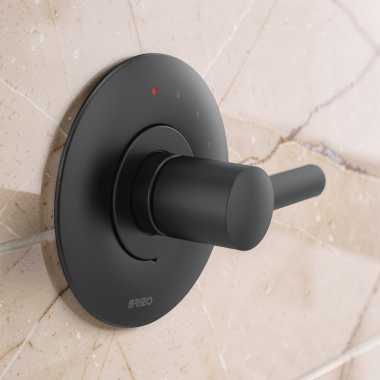 Click here to see  T60P075-BLLHP Brizo Odin Pressure Balance Valve Trim, Matte Black - T60P075-BLLHP