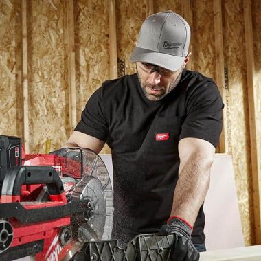 Click here to see Milwaukee 601B-XL Milwaukee Extra Large Black Heavy Duty Cotton/Polyester Short-Sleeve Pocket T-Shirt - 601B-XL