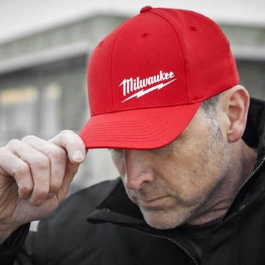 Click here to see Milwaukee 504R-SM Milwaukee Small/Medium Fitted Hat with 3-1/2