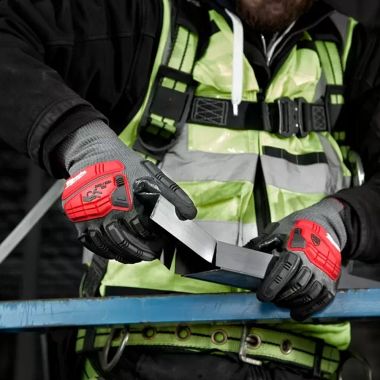 Click here to see Milwaukee 48-22-8981 Milwaukee Medium Impact Cut Level 5 Nitrile Dipped Gloves - 48-22-8981 