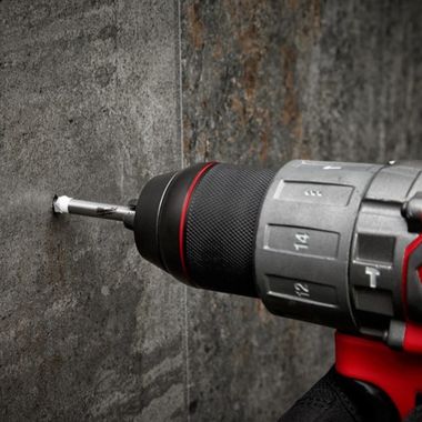 Click here to see Milwaukee 48-20-8994 Milwaukee 3/8in x 3-3/4in Carbide Tipped Drill Bit with 7/32in Shank for Drilling Natural Stone, Granite, Slate, Ceramic and Glass Tiles - 48-20-8994