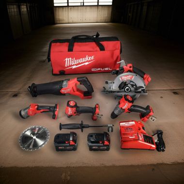 Click here to see Milwaukee 2998-25 Milwaukee M18 FUEL 18V Lithium-Ion Brushless Cordless 5 Tool Combo Kit - 2998-25