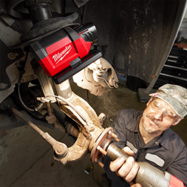 Click here to see Milwaukee 2367-20 Milwaukee 700 Lumens M12 ROVER Service and Repair Flood Light with USB Charging - 2367-20 