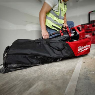 Click here to see Milwaukee 42-55-2137 Milwaukee ROCKET Tower Light Carry Bag with 1680D Ballistic Material for M18 2136-20 and 2131-20 ROCKET Tower Light/Charger - 42-55-2137 