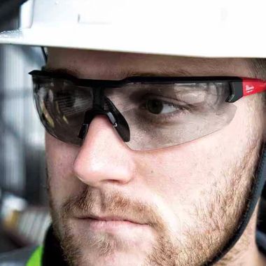 Click here to see Milwaukee 48-73-2107 Milwaukee Gray Safety Glasses with Fog-Free Lenses and Flexible Nose Bridge - 48-73-2107