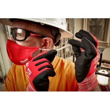 Click here to see Milwaukee 48-73-4228 Milwaukee 48-73-4228 3PK 2-Layer Face Mask - Red