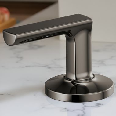 Click here to see Brizo HL5306-BNX Brizo Kintsu Deck Mount Lever Handle Kit For 65306LF-BNXLHP and 65306LF-BNXLHP-ECO, Two Handles, Brilliance Black Onyx - HL5306-BNX