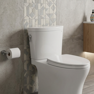 Click here to see Toto ST448UMA#01 TOTO Aquia IV Dual-Flush Toilet Tank Only, 1.0/0.8 GPF, Auto-Flush Ready, Cotton White - ST448UMA#01