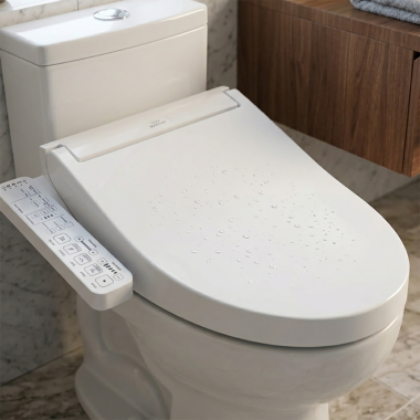 Click here to see Toto SW3074#01 TOTO WASHLET C2 Electronic Bidet Seat, Elongated, Cotton White - SW3074#01