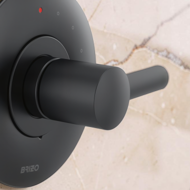 Click here to see  HL60P75-BL Brizo Jason Wu Pressure Balance Trim Lever Handle Kit, ADA, Matte Black - HL60P75-BL